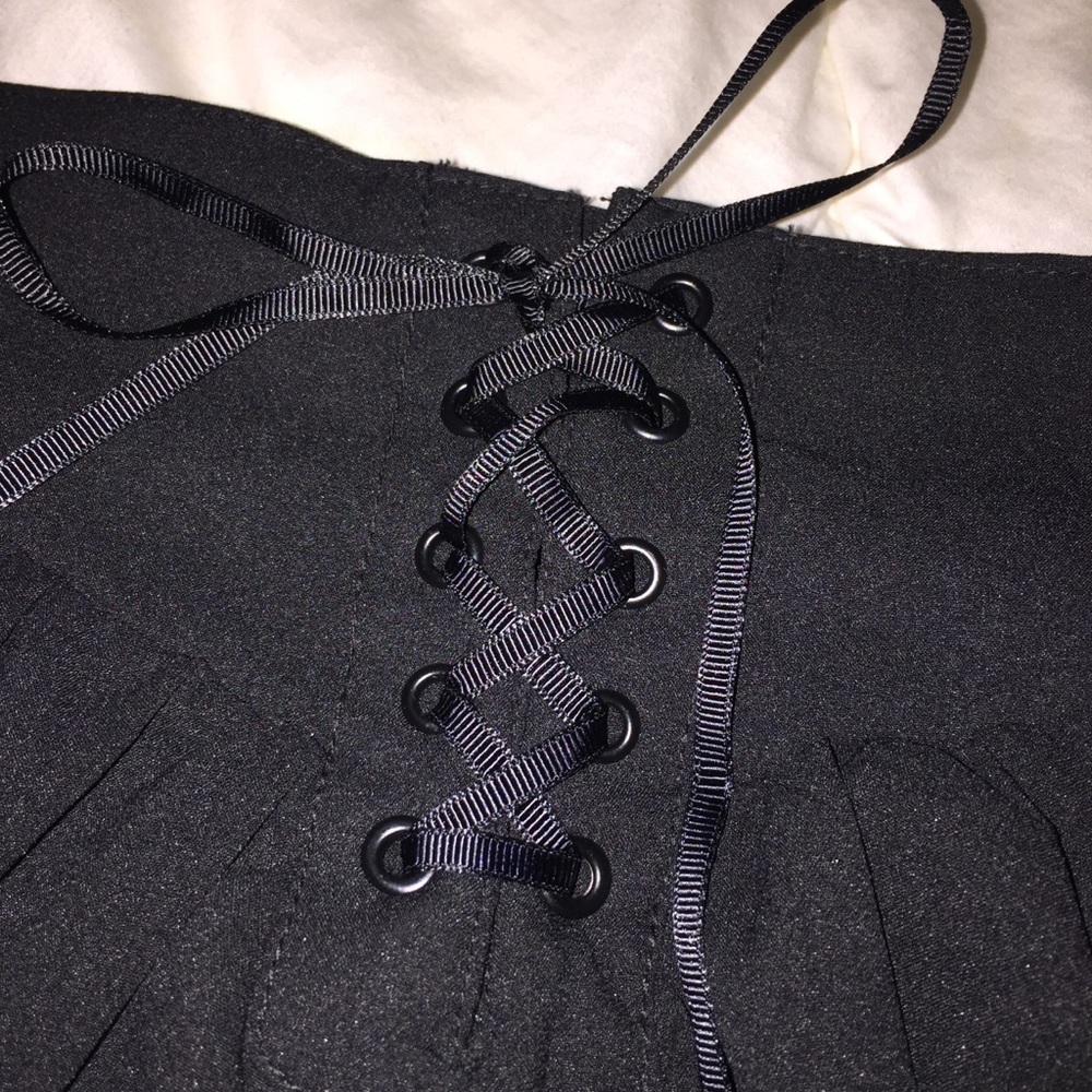 Black skirt style shorts